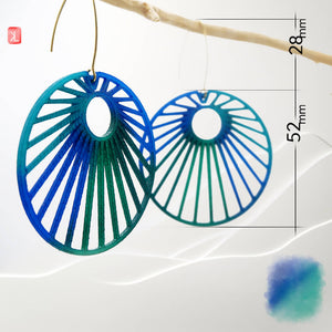 Boucles d'Oreilles Colorées 🎨| JAPON | Sun Rise