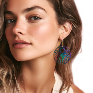 Boucles d'Oreilles Colorées 🎨| JAPON | Sun Rise