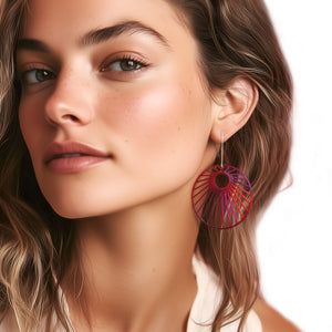 Boucles d'Oreilles Colorées 🎨| JAPON | Sun Rise