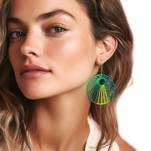 Boucles d'Oreilles Colorées 🎨| JAPON | Sun Rise