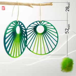 Boucles d'Oreilles Colorées 🎨| JAPON | Sun Rise